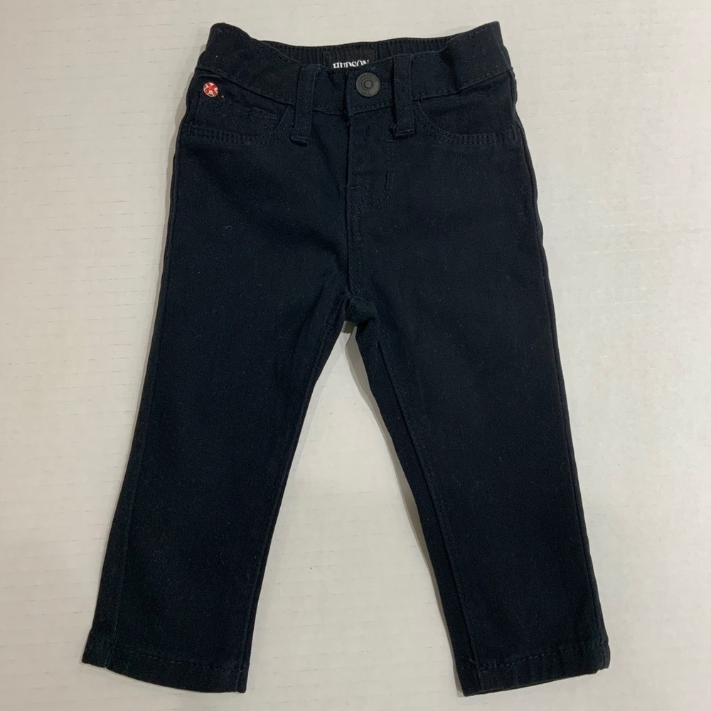Hudson Jeans Kids Size 12M. Black color.